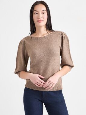 Ricki’s Puff Sleeve Sweater Size S